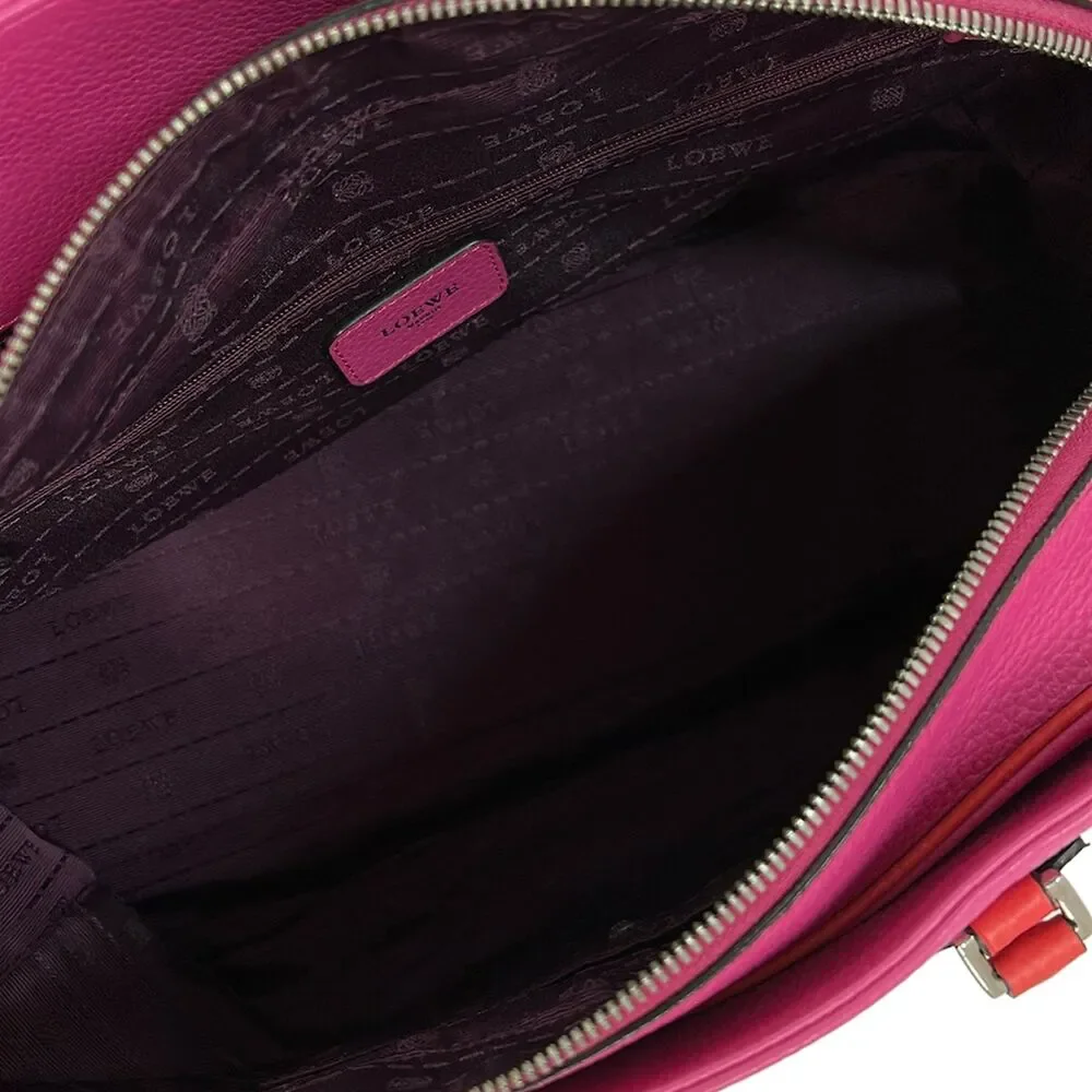 Loewe Alamo Addy Handbag Pink Orange